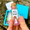 Unique Birthday Gifts for Him and Her Cute and Funny Bday Presents for Men and Women Gift for Mom Dad Family (Rainbow Unicorn Have a Magical Birthday Message Bottle in Teal Gift Box)